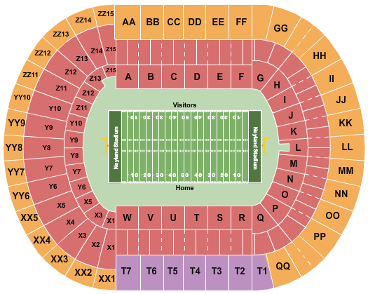 Neyland Stadium Seating Chart Rows