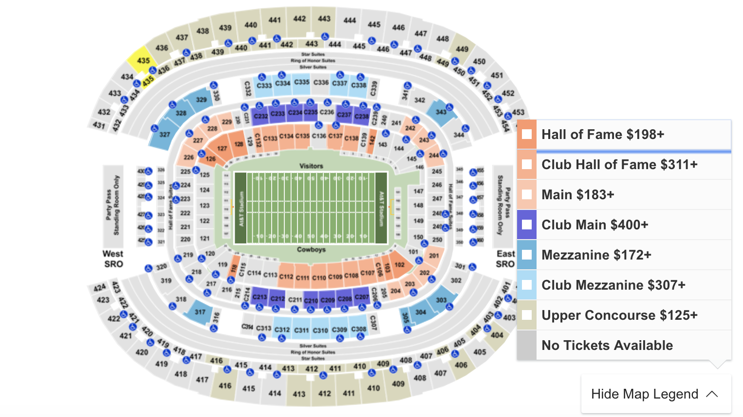 Kyle Field Seating Chart 2019
