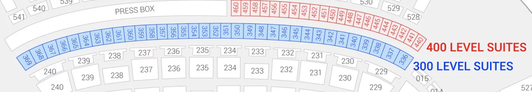 Pittsburgh Steelers Seating Chart Rows