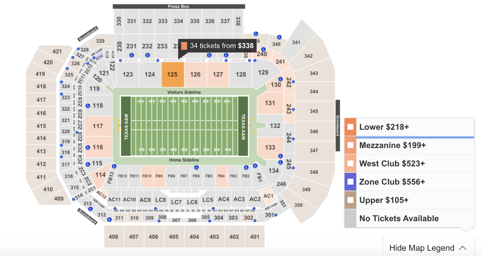 Cheap Texas Tech Football Tickets