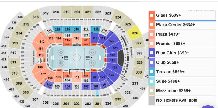 Breakdown Of The Enterprise Center Seating Chart