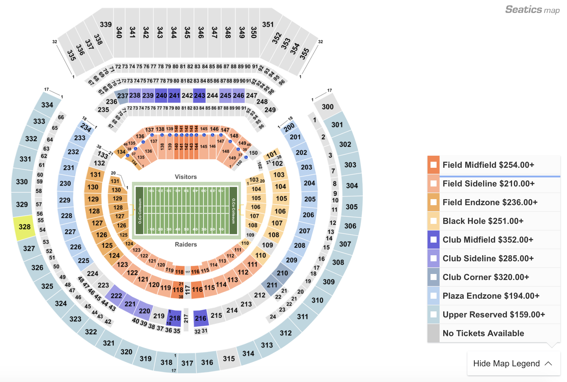 How To Find The Cheapest Raiders Vs. Jaguars Tickets on 12/15/19