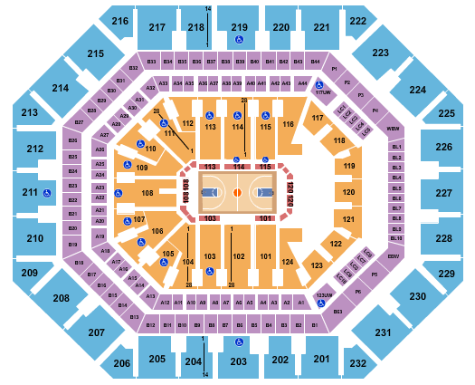 Talking Stick Resort Arena Seating Chart + Rows, Seat ...